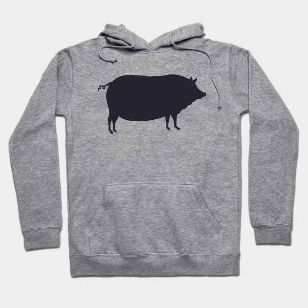 Just the Guinea Hog Hoodie by History Acres Farm